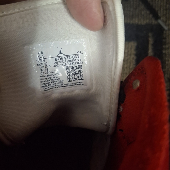 Nike Air Jordan High-Top Sneakers - Picture 4 of 5